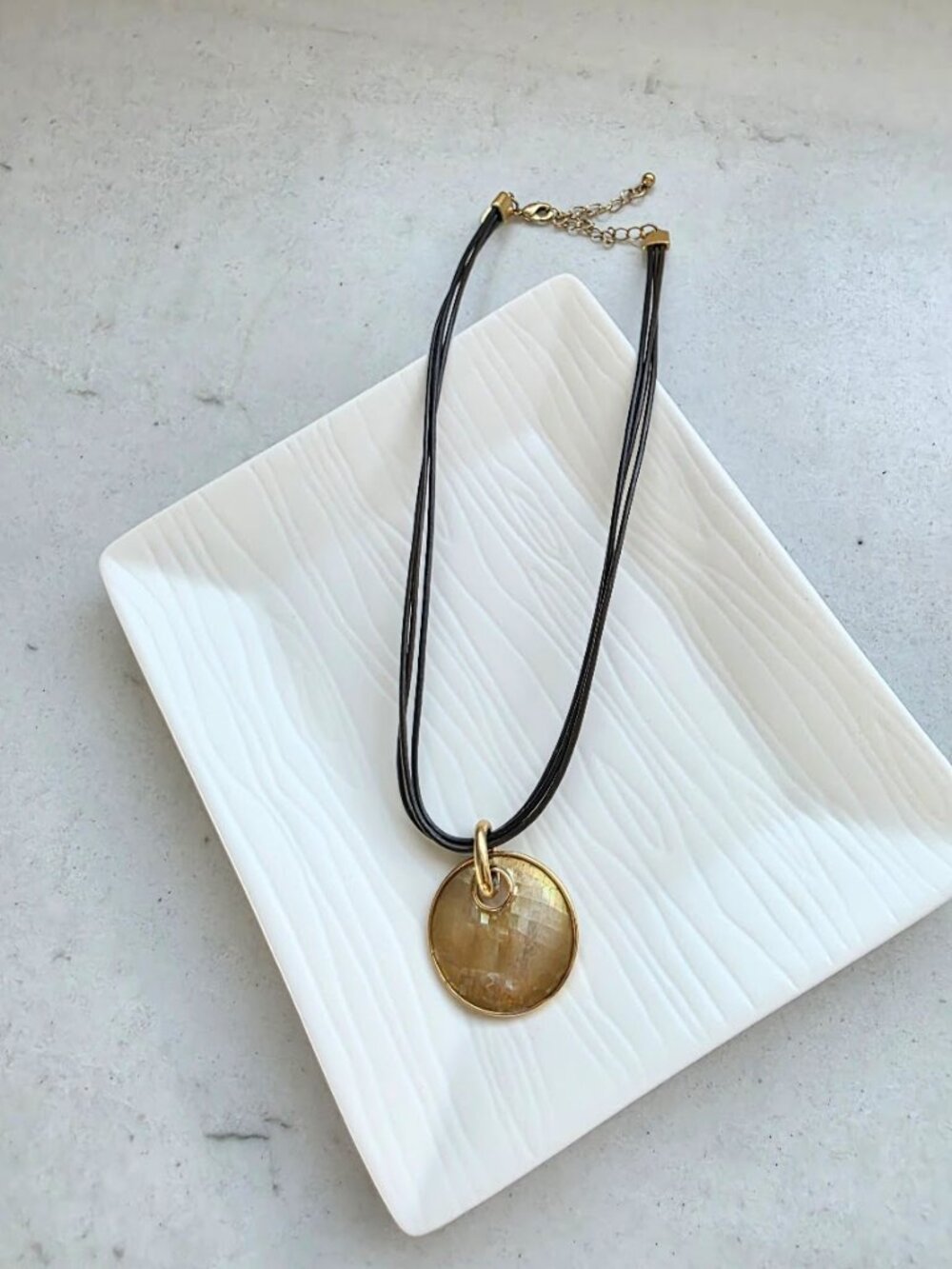 Lia Sophia Mother of Pearl Necklace